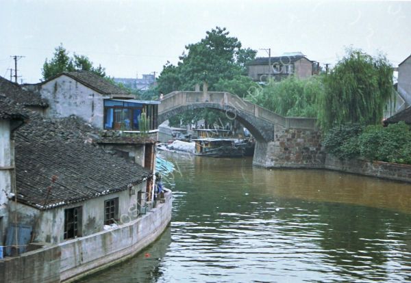 Canal Side Houses, Old Town, Wuxi